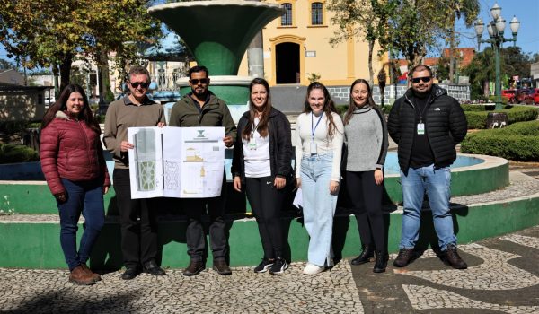 Município assinou ordem de serviço das obras da Praça da Matriz e Praça Luiz Cavalheiro