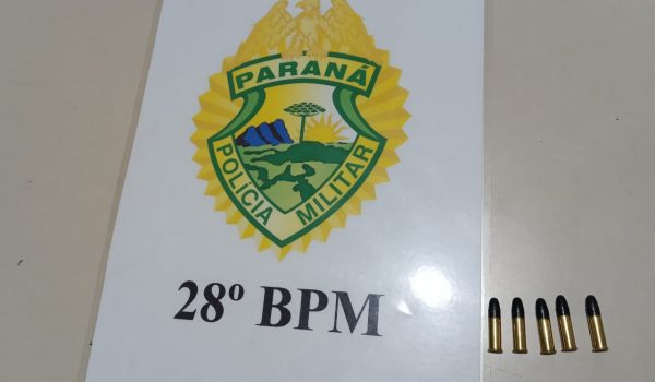 PM é acionada para atender furto de celular e apreende munição na Vila Monjolo
