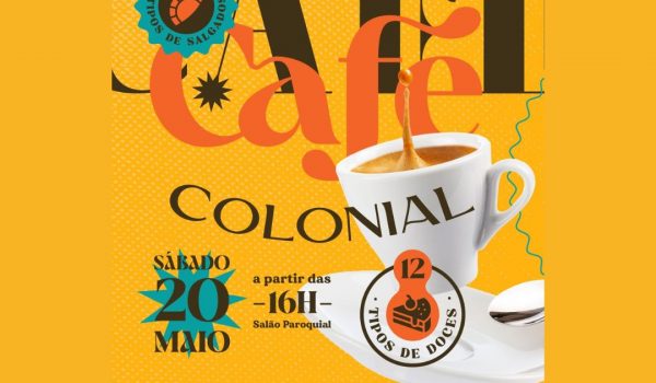 Paróquia Nossa Senhora da Conceição promove café colonial no dia 20 de maio