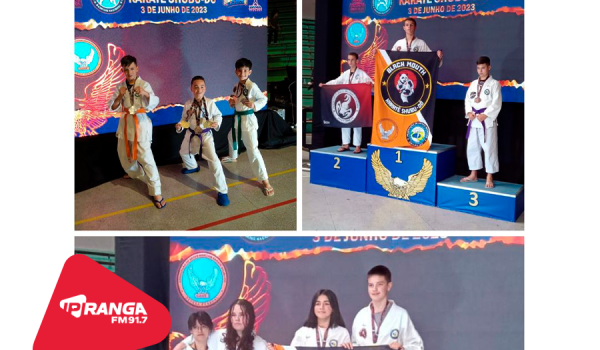 Atletas de Karatê de Palmeira são destaque no Campeonato Ranking Nacional Karatê Shubu-Dô