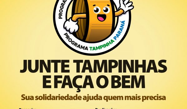 Palmeira tem ponto de coleta da campanha “Tampinha Paraná”