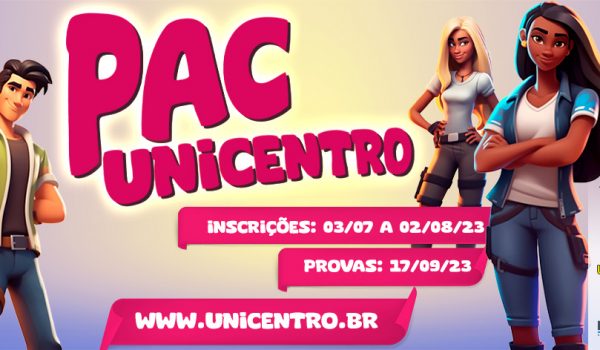 Inscrições do PAC da Unicentro seguem até 2 de agosto