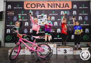 Ciclistas mirins de Porto Amazonas ficam em primeiro em suas categorias na Copa Ninja no litoral