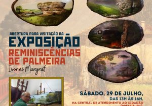 Exposição 'Reminiscências de Palmeira' será aberta para visitação na Central de Atendimento ao Cidadão