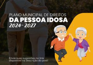 Prefeitura de Palmeira anuncia convocação para contribuições no Plano Municipal de Direitos da Pessoa Idosa 2024-2027