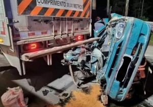 Acidente na BR-376 em Palmeira termina com morte de motorista