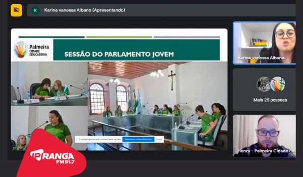 'Parlamento Jovem' foi destaque em apresentação para a rede brasileira de cidades educadoras