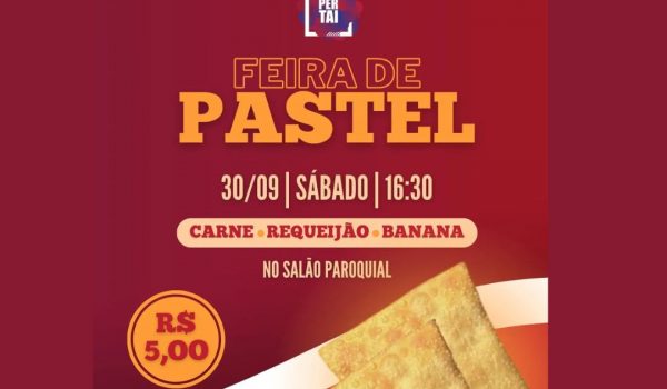 Grupo Despertai Jovem realiza feira de pastéis neste sábado (30)