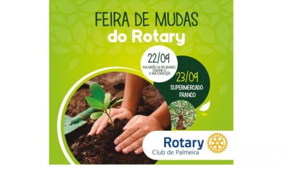 Rotary Club de Palmeira promove tradicional Feira de Mudas nesta sexta-feira e sábado (23)