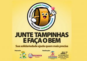 Doações para o 'Tampinha Paraná', podem ser feitas na Central de Atendimento ao Cidadão