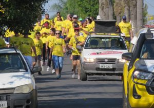 Cerca de 350 pessoas participam da 'Caminhada pela Vida', em Palmeira
