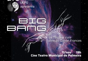 Grupo de Teatro Universitário da UEPG se apresenta em Palmeira no sábado (11)