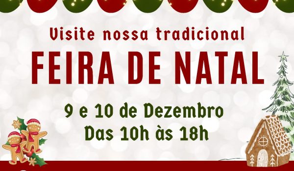 Feira de Natal de Witmarsum será realizada nos dias 9 e 10 de dezembro