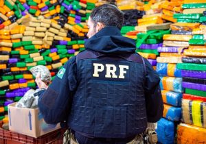 PRF apreende 195 toneladas de drogas em 2023 no Paraná e bate recorde histórico