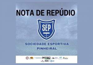 Sociedade Esportiva Pinheiral repudia agressão a atleta durante semifinal do Campeonato Pontagrossense