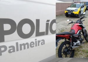 Polícia Militar registra infração de trânsito e apreende motocicleta na manhã deste sábado (20)