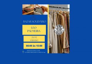 Lions Clube de Palmeira promove mais uma edição do seu bazar no sábado (24)