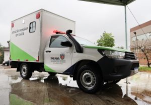 Município de Palmeira recebe nova ambulância destinada à atenção primária