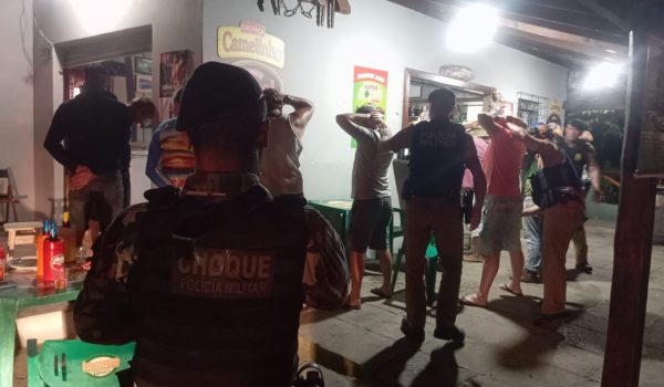 Policia Militar realizou operação AIFU em Palmeira na sexta-feira (23)