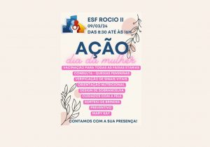 ESF do Rocio II promove ação especial para as mulheres