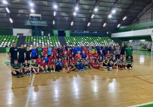 Técnica e Atletas do Handebol participaram de mais uma etapa da Seleção de Handebol do Paraná