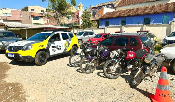 Polícia Militar recolheu nove motocicletas durante Operação Ruído