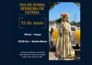 Comunidade de Fátima celebra a Padroeira com Terço e Missa