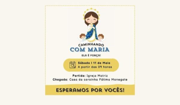 Acólitos e Coroinhas e Catequese vivenciam encontro de oração com a padroeira neste sábado