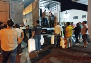 Doações de Palmeira chegam em dois centros de distribuição do RS