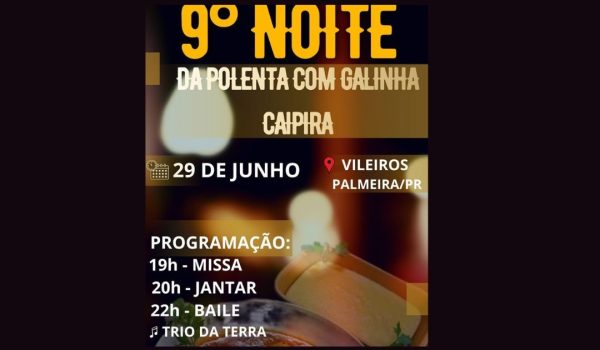 Comunidade de Vileiros celebra a 9ª Noite da Polenta com Galinha Caipira