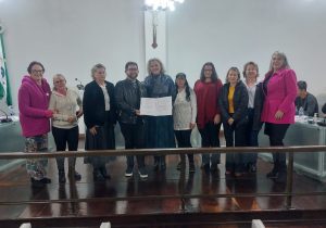 Grupo Gratos é homenageado pela Procuradoria da Mulher, na Câmara Municipal de Palmeira