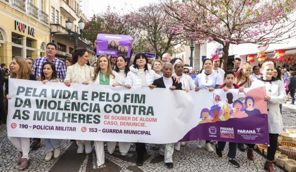 Paraná realiza 2ª Caminhada do Meio-Dia contra o feminicídio na segunda-feira (22)