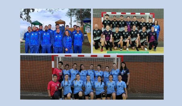 Equipes de handebol de Palmeira se destacaram na fase regional dos Jogos Abertos do Paraná 2024