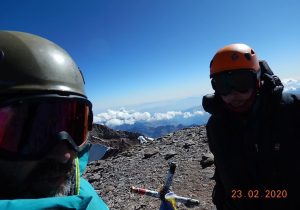 Guia que acompanhou Edson Koslosky no Aconcágua em 2020, morreu em uma montanha no Peru