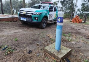 Polícia Ambiental autua proprietário por construção irregular de poço artesiano no Boqueirão