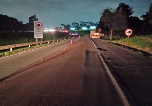 Via Araucária informa que realizará obra noturna na BR-277 na quinta-feira (14)