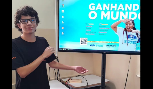 Aluno do CEDAG embarca para os Estados Unidos pelo programa 'Ganhando o Mundo' na terça-feira (06)