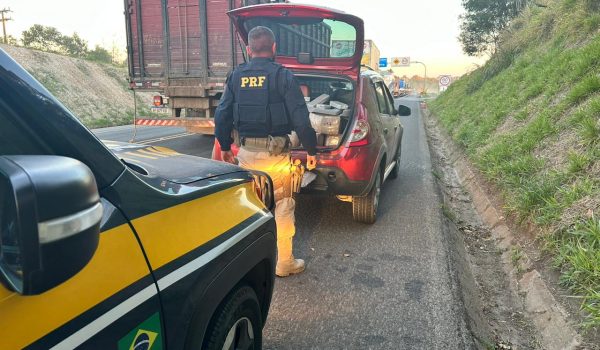 Adolescente é apreendida pela PRF transportando maconha