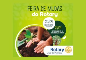 Rotary Club de Palmeira promoverá Feira de Mudas nos dias 20 e 21 de setembro