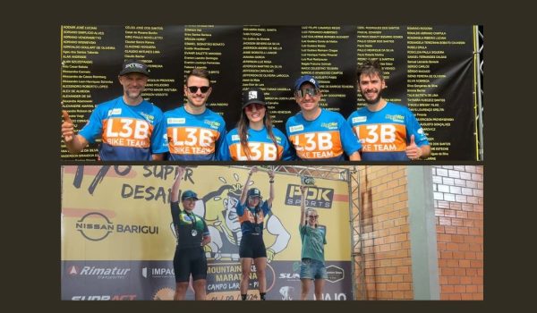 Equipe L3B Bike Team de Palmeira disputou o 17º Super Desafio PDK Sports de Mountain Bike