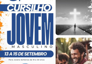 81ª edição do Cursilho Jovem Masculino será de 13 a 15 de setembro