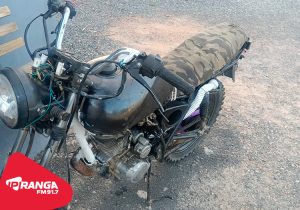 Roubo na Vila Rosa resulta em apreensão de motocicleta e recuperação de celular roubado