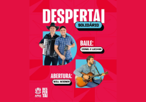 Baile do Despertai Solidário promete noite de música e diversão em Palmeira