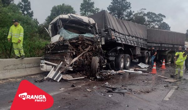 Engavetamento na BR-277 em São Luiz do Purunã resulta no óbito de motorista de 57 anos