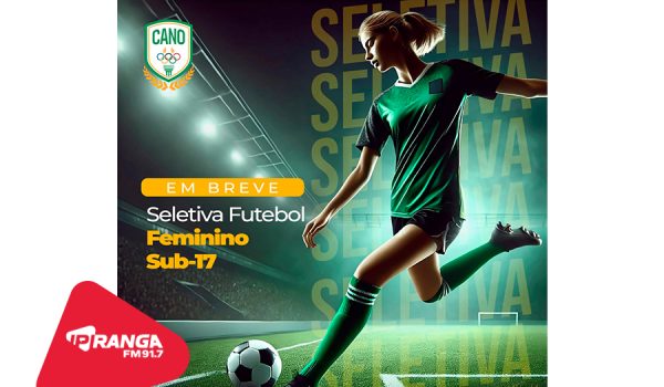 Clube Atlético Nacional Olímpico lança seletiva de futebol feminino Sub-17 em Palmeira