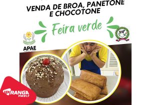 Apae e Colégio Agrícola promovem venda de broa e farinha de centeio nesta manhã