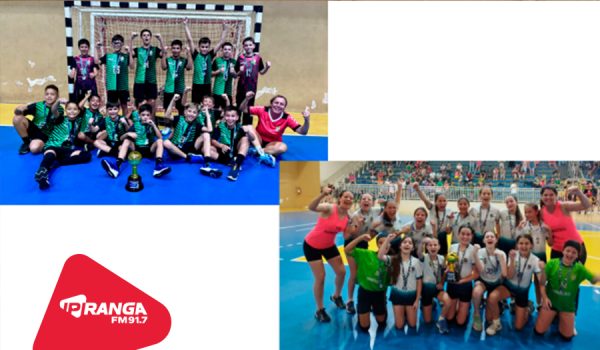 Atletas mirins de Palmeira brilham no Festival Paranaense de Handebol Sub-12