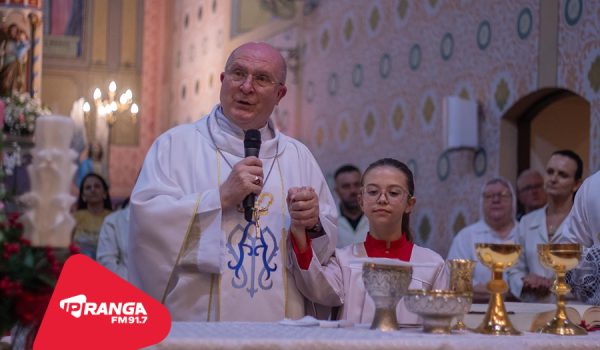 Dom Peruzzo celebra o 3º dia da Novena e enfatiza a união das Comunidades na celebração da Padroeira de Palmeira