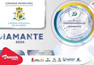 Câmara Municipal de Palmeira mantém Selo Diamante no Índice de Transparência Pública