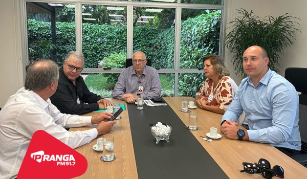 Prefeito Altamir Sanson e Presidente Diego Zanetti visitam Itaipu Binacional em Foz do Iguaçu